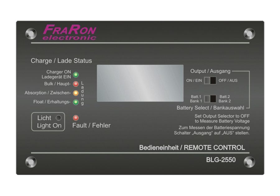 Fernbedienung 2550 Fernbedienung für Fraron Ladegerät