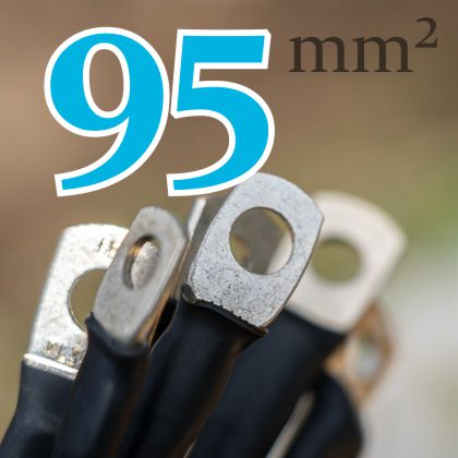 95mm² Batteriekabel konfektioniert 95mm² Batteriekabel konfektioniert