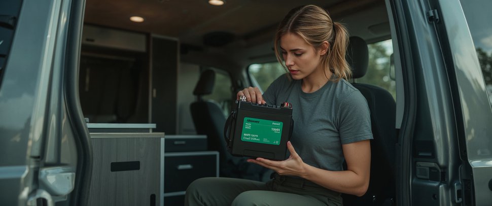 100Ah LifePO4 in den Camper einfach einbauen