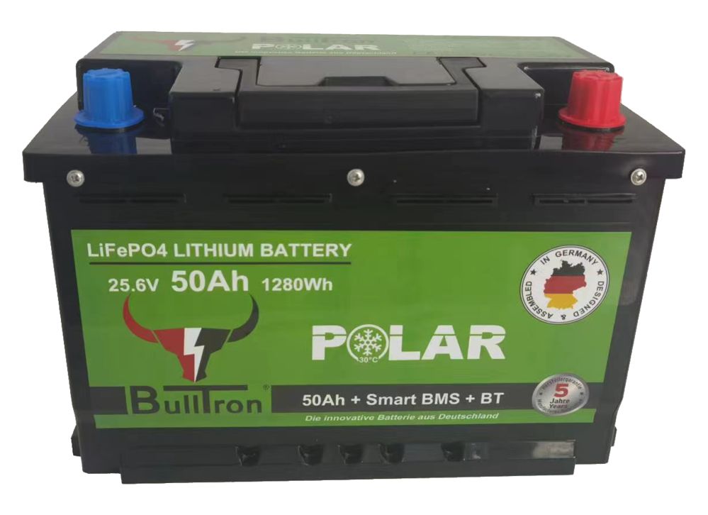 24V 50Ah BullTron POLAR | LiFePO4 | BMS + Bluetooth