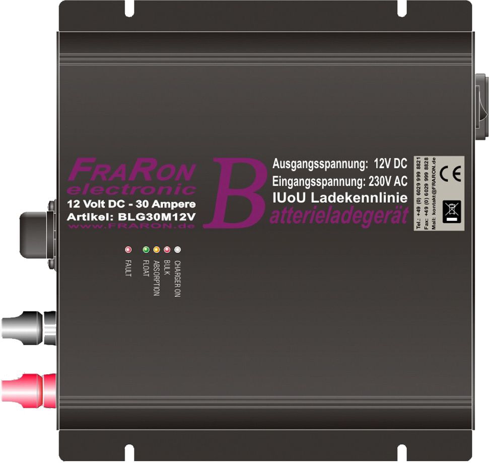 Fraron Batterieladegerät BLG30M12V