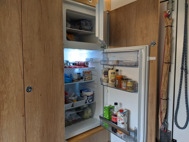 230V-Kühlschrank im Wohnmobil