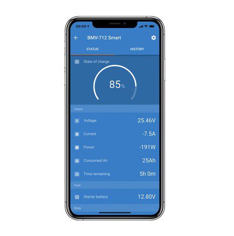 BMV712 VictronConnet APP