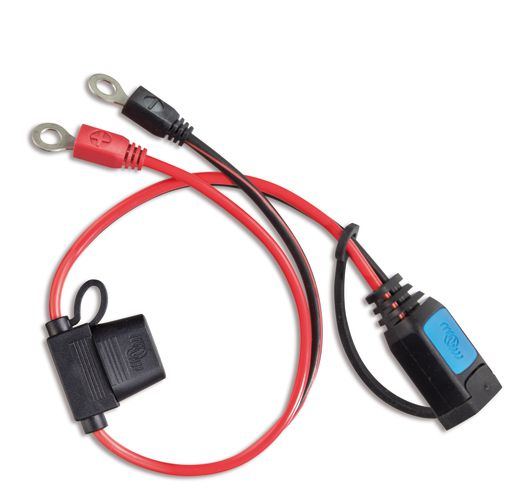 LiFePO4 Lithium Einbau- Ladekabel für Motorräder