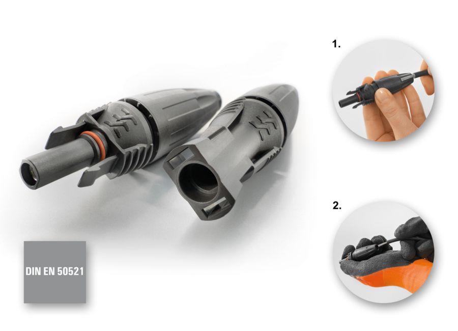 Weidmüller PV Stick MC4 Stecker Schnellkupplung