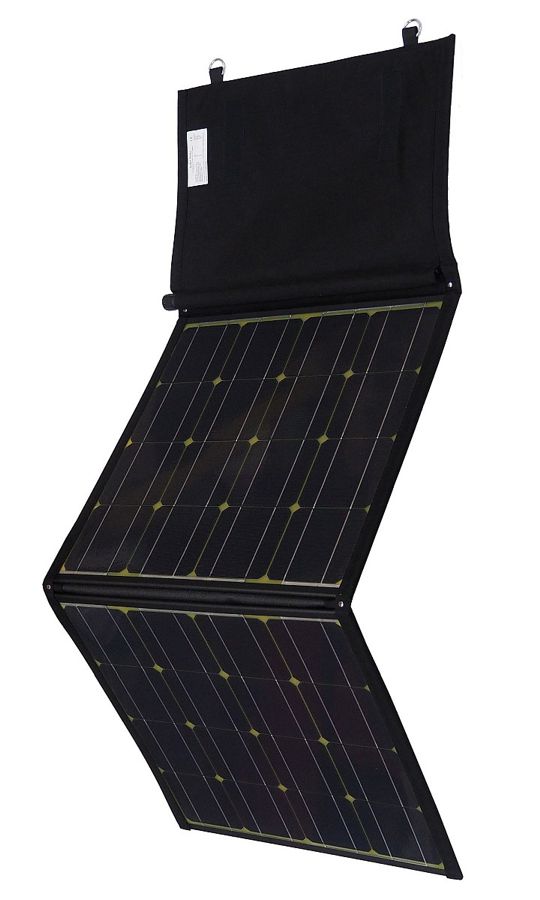 Zweiteilige Solartasche mit 100Wp