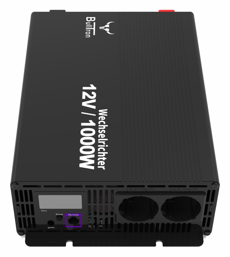 BullTron 1000W 12V "Standard" Wechselrichter