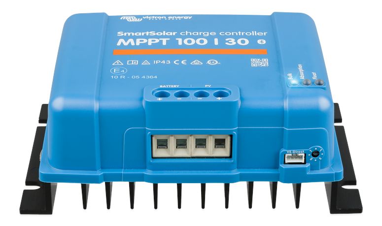 Victron MPPT 100 / 30. Laderegler auspacken , Erklärung , anschließen ,  Installation , einstellen 