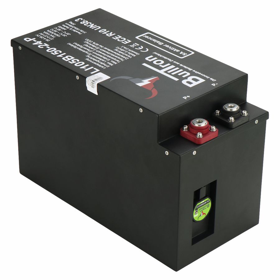 Anschlüsse und Pole der 105Ah BullTron