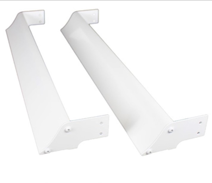 Solarhalter weiße Solarspoiler ALU