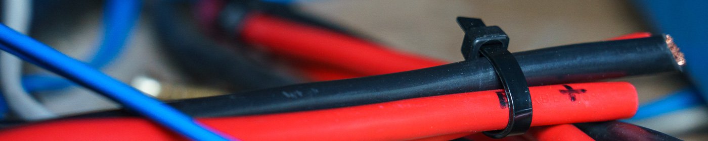 Montagematerial für Solaranlage auf dem Wohnmobil