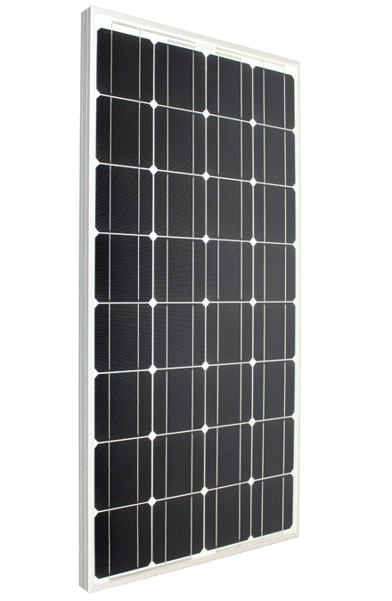 Weißes Solarmodul mit 110Wp