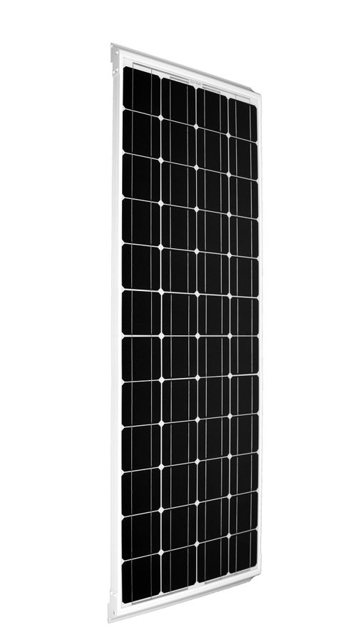 140Wp Solarmodul von Solarswiss in weiß