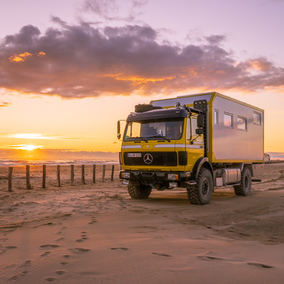 AMUMOT Truck in Frankreich