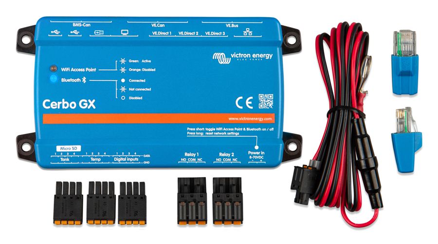 Lieferumfang des Cerbo GX von Victron Energy