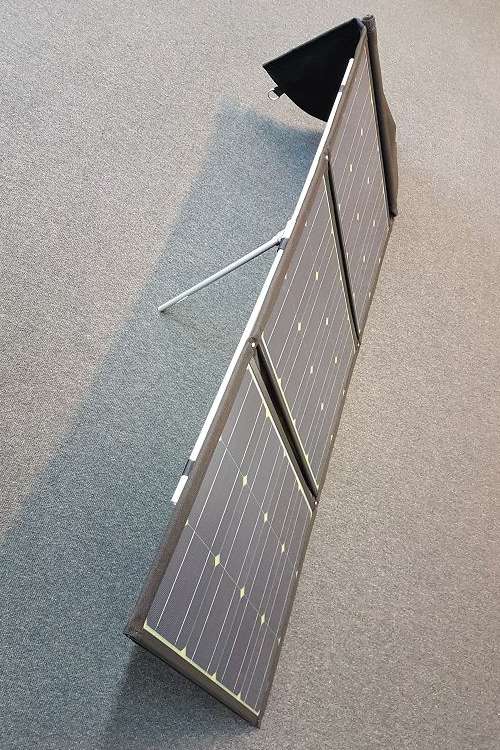 Aufstellsatz Aufstellsatz mit Faltmodul beispielhaft aufgestellt