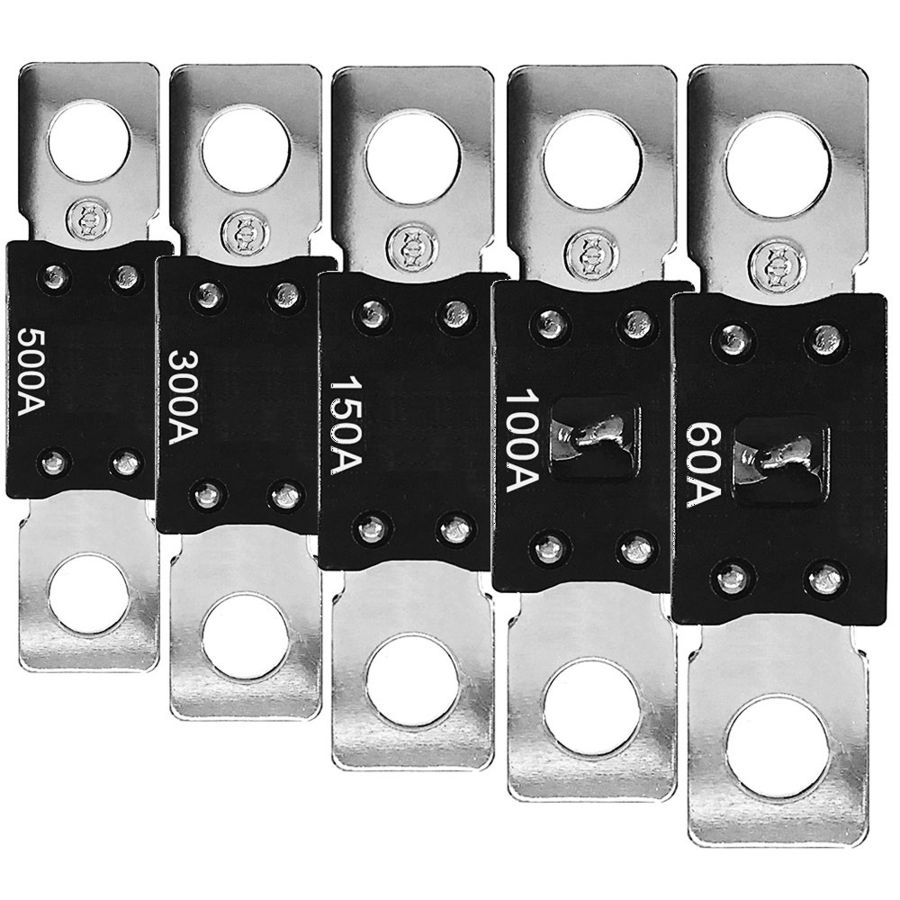 MEGA Streifensicherungen fünferpack