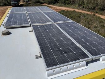 1600Wp Solaranlage Wohnmobil in Reihenschaltung