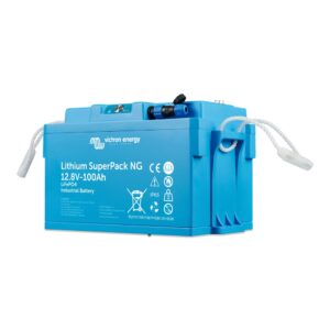SuperPack NG 100Ah von Victron, 12V LiFePO4 mit BMS + Bluetooth + Heizung – Ansicht 2